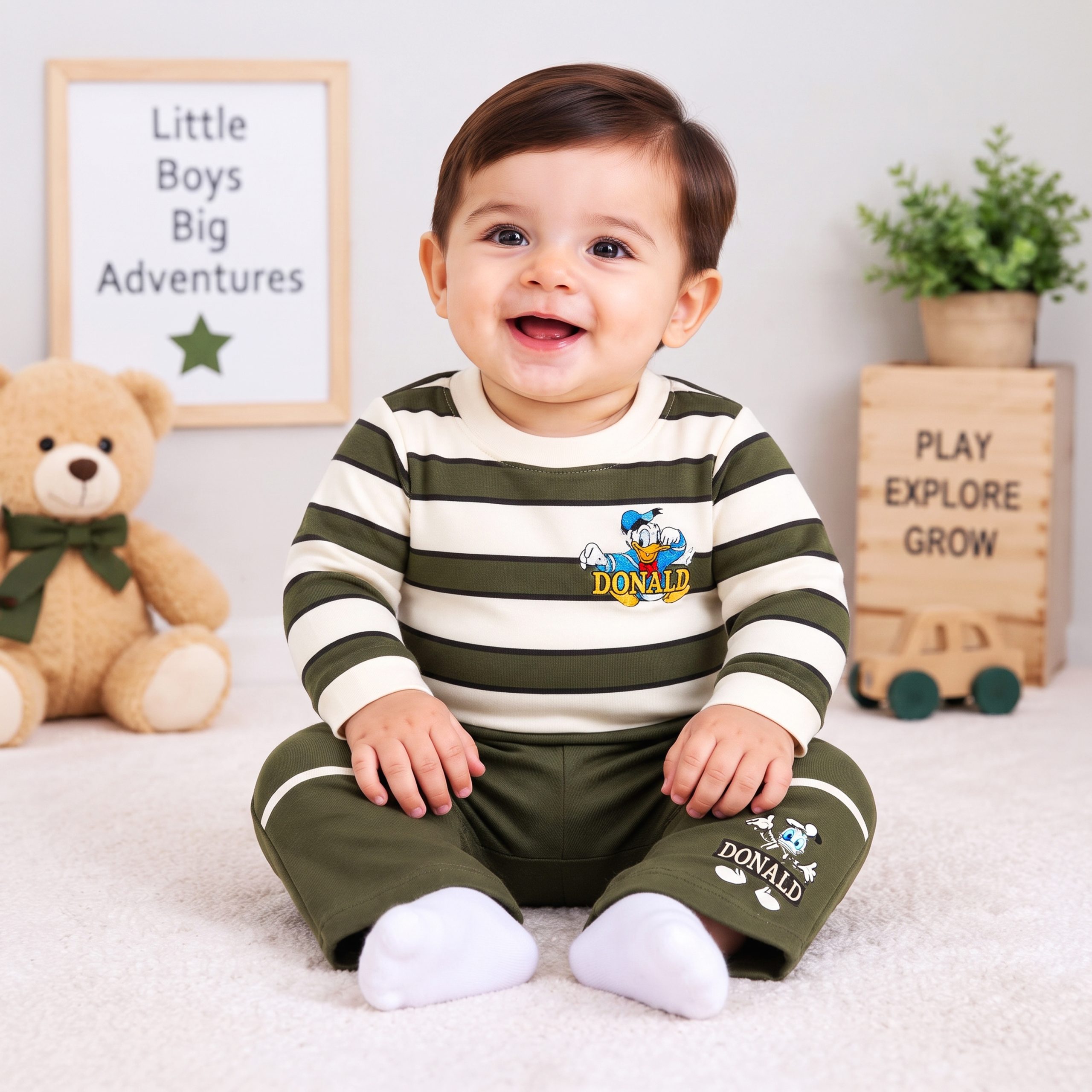 Cocoa Explorer Stripe Suit - Image 10