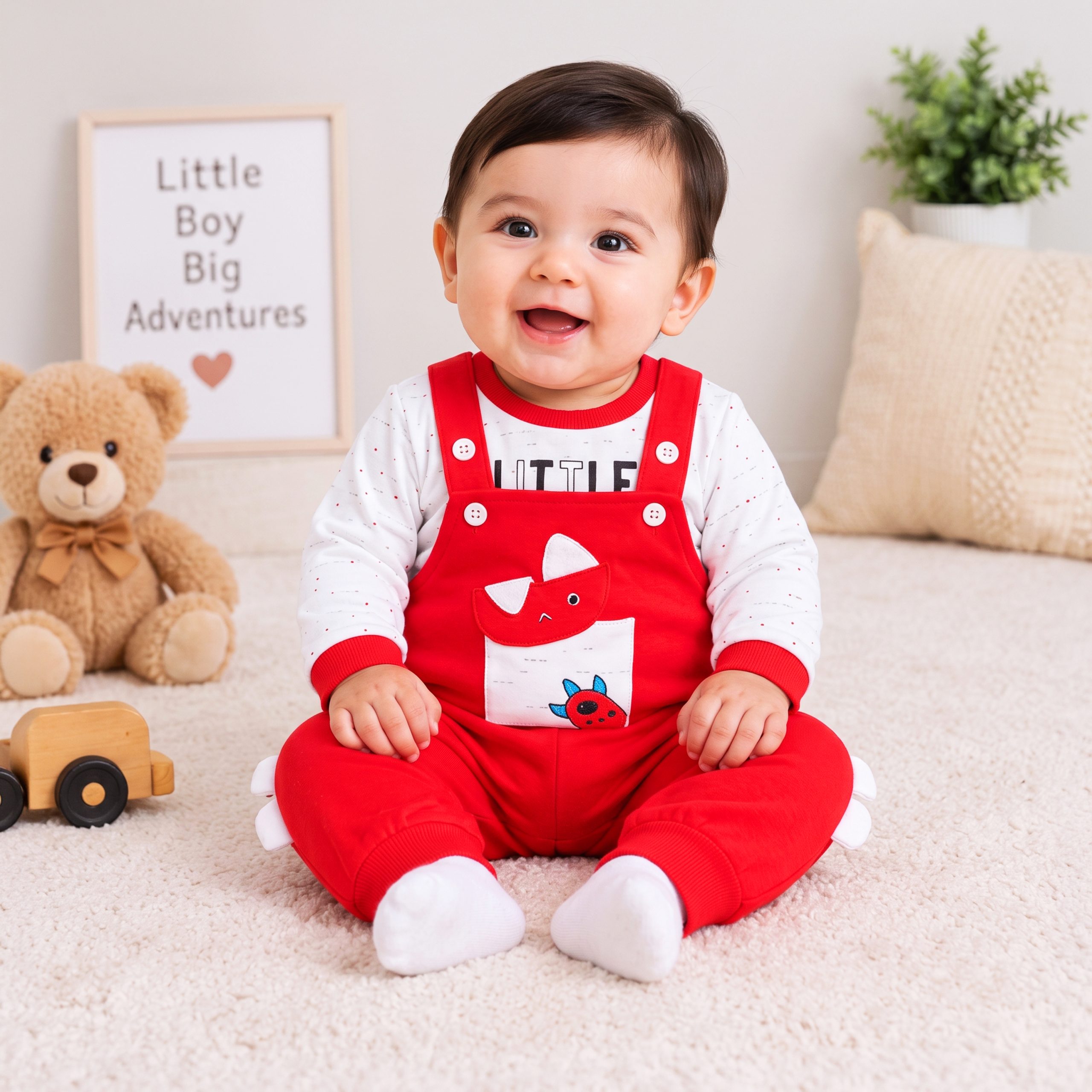 Dino Dungaree Set - Image 2