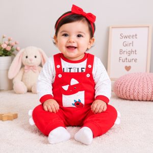 Dino Dungaree Set