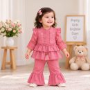 Rose Blossom Sharara Set