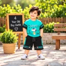 Snoopy Graphic T-Shirt & Shorts Set
