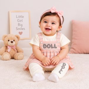 Sweet Doll Striped Set